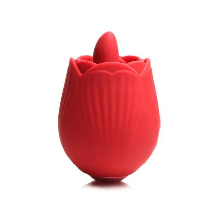 BLOOMGASM - French Rose Lik- en Vibratiestimulator - Rood