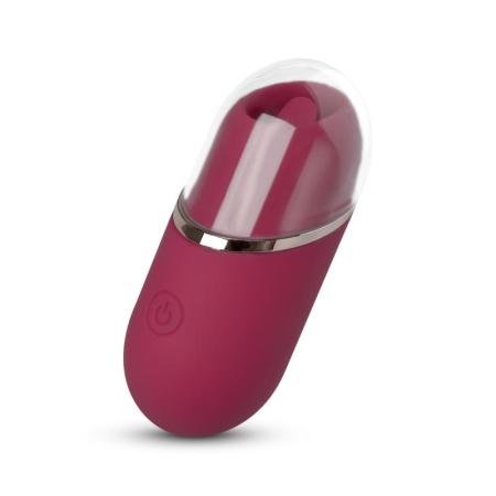 Tong Vibrator Met Beschermdop - Roze