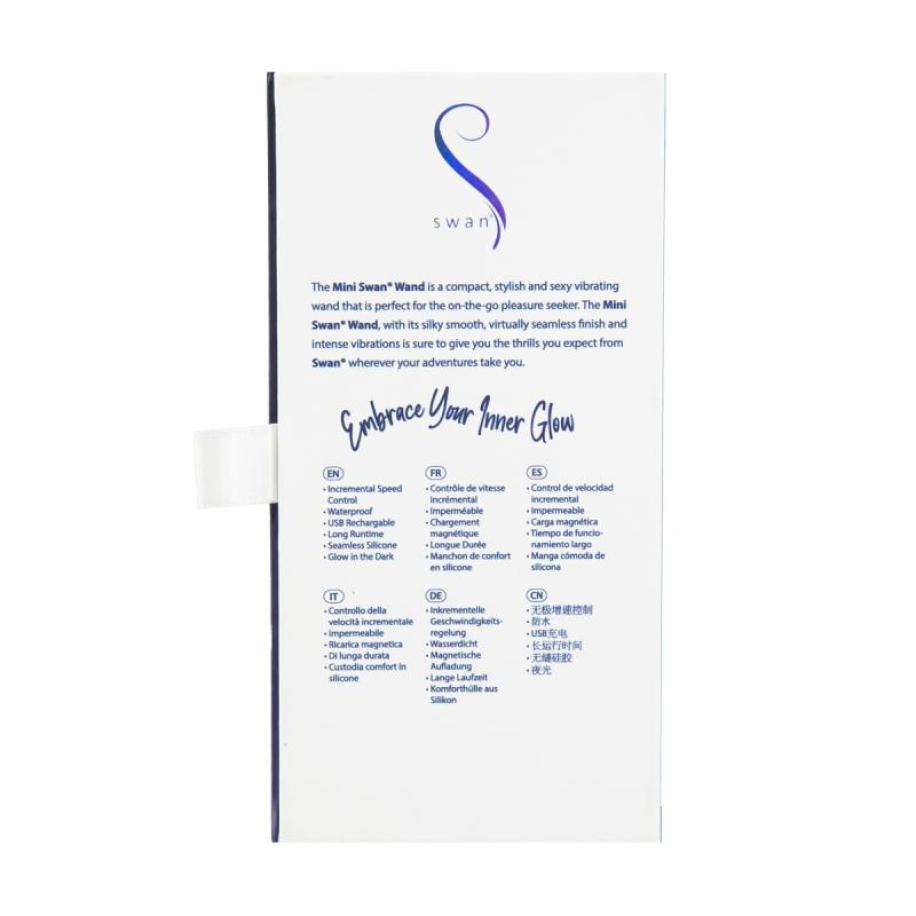 Swan The Mini Swan Wand Glow In The Dark Blue Blauw