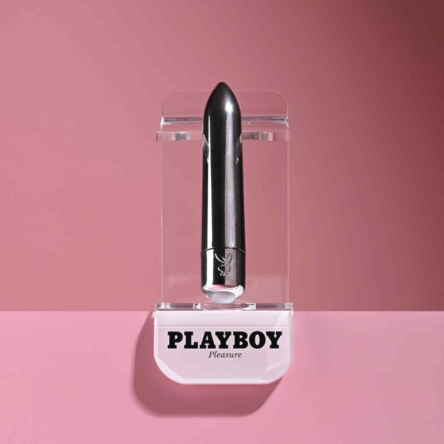 PLAYBOY PLEASURES 70TH ANNIVERSARY BULLET GIVEAWAY Zilver
