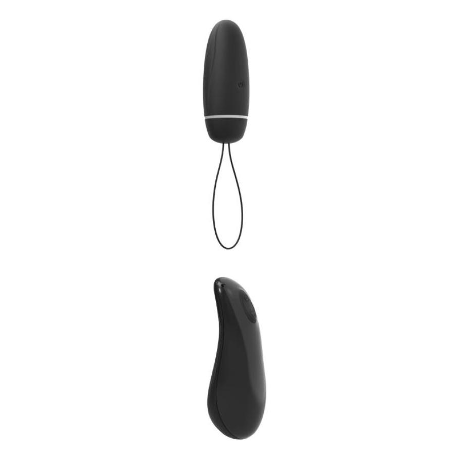 B Swish - bnaughty Deluxe Unleashed Vibrating Bullet Black Zwart