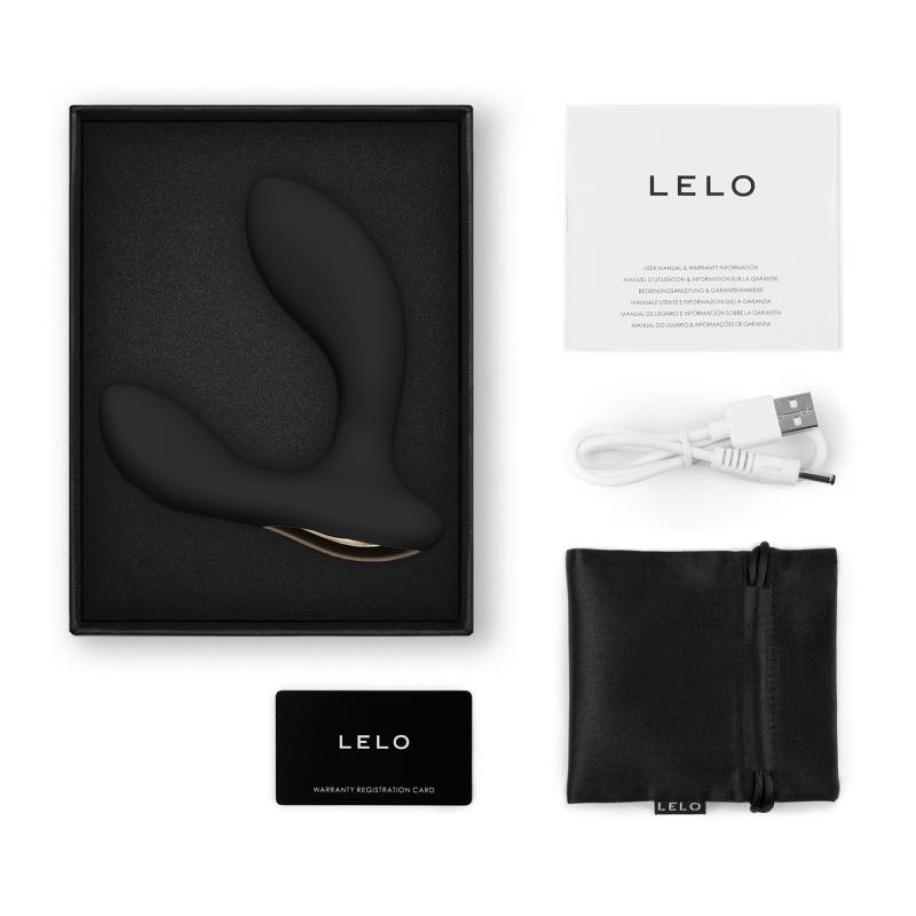 LELO – HUGO 2 Prostaat Massager – Zwart Zwart