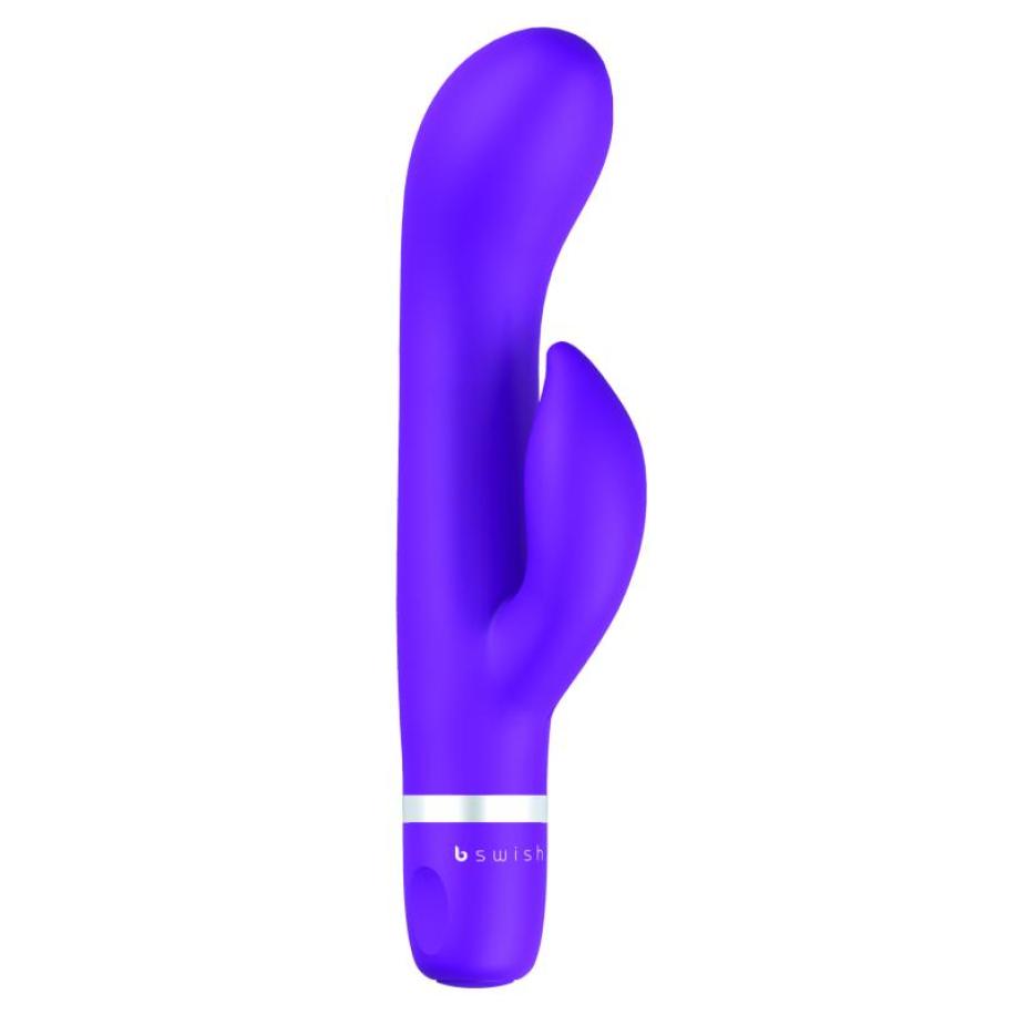 B Swish - bwild Classic Marine Rabbit Vibrator Purple Paars