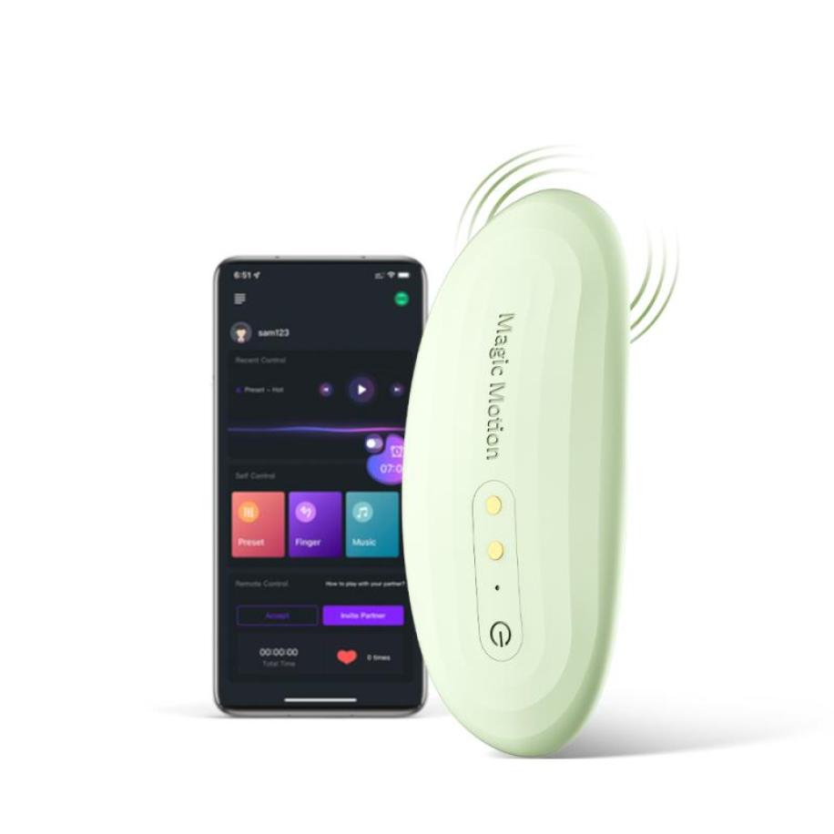 Magic Motion - Nyx Smart Panty Vibrator - Groen Groen