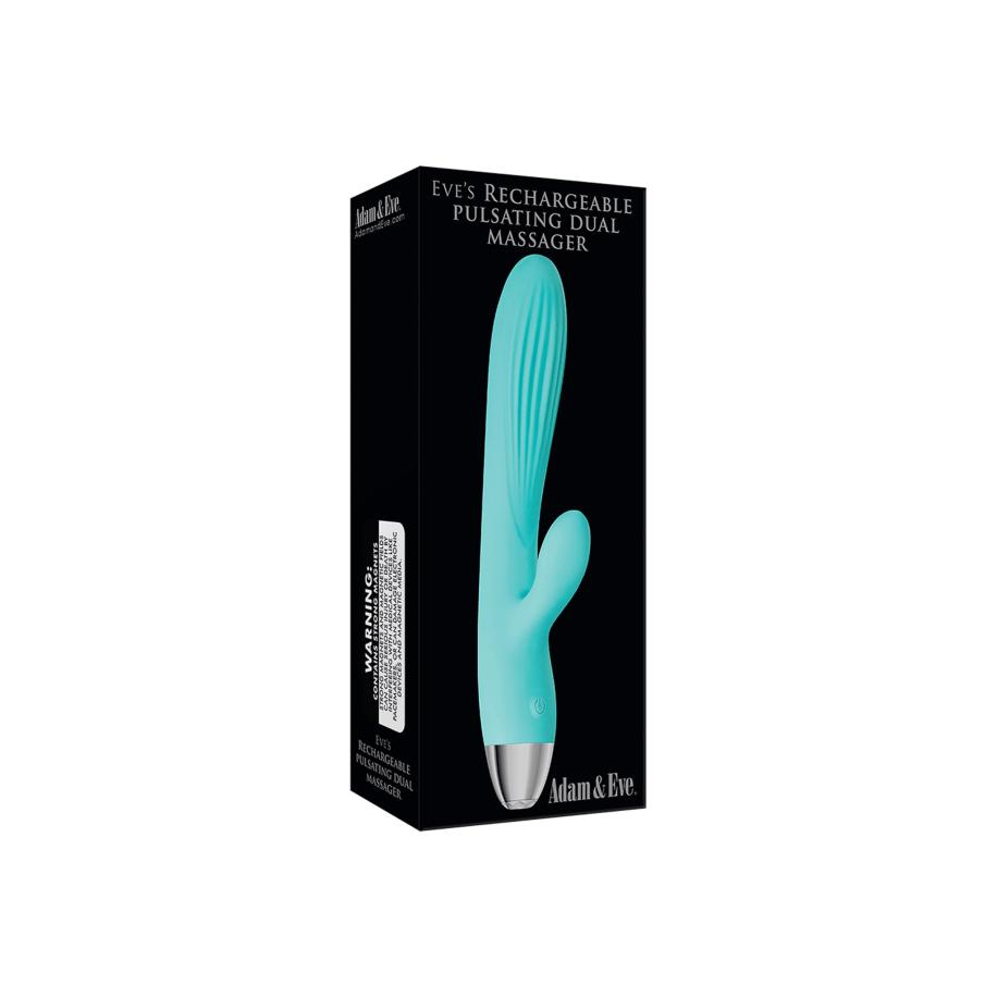 Eve+Adam Eves Pulsating Dual Massager 20,3 cm -