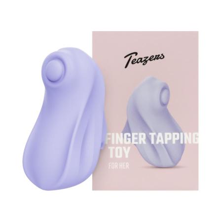 Teazers Vinger Vibrator Tikkende Stimulator Paars