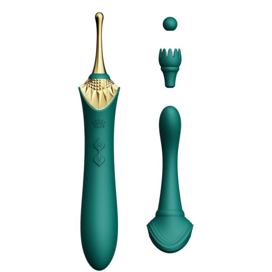 Zalo - Bess Clitoral Vibrator Turquoise Green Blauw