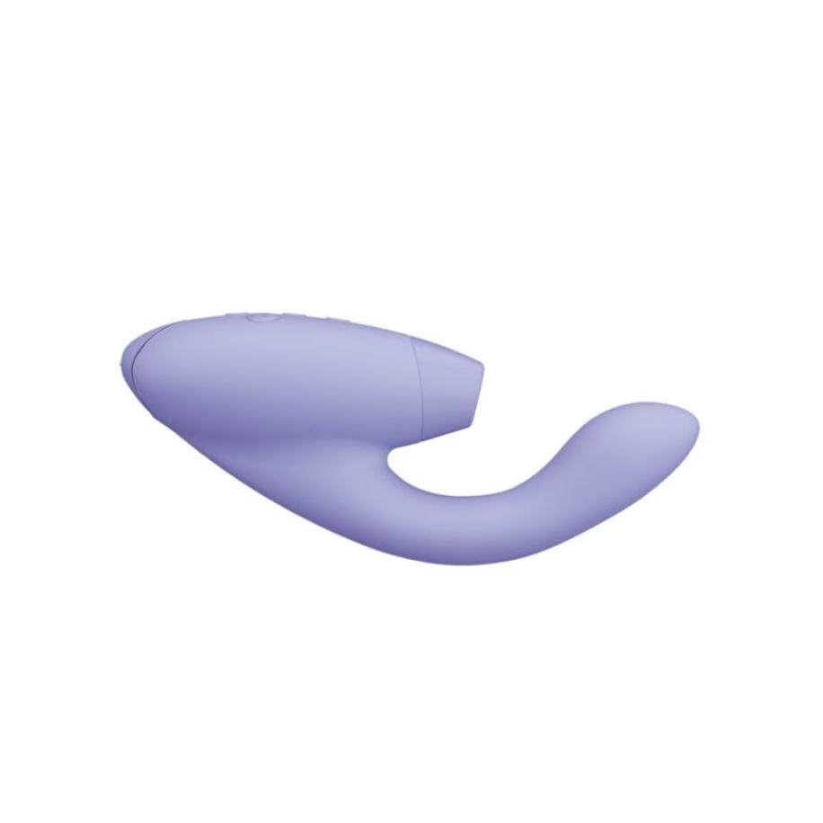 Womanizer Duo 2 Luxuriöser Dual Stimulator Mit Pleasure Air Technologie Für Die Klitoris Und Vibration Den G-Punkt Vibrators Dames Paars