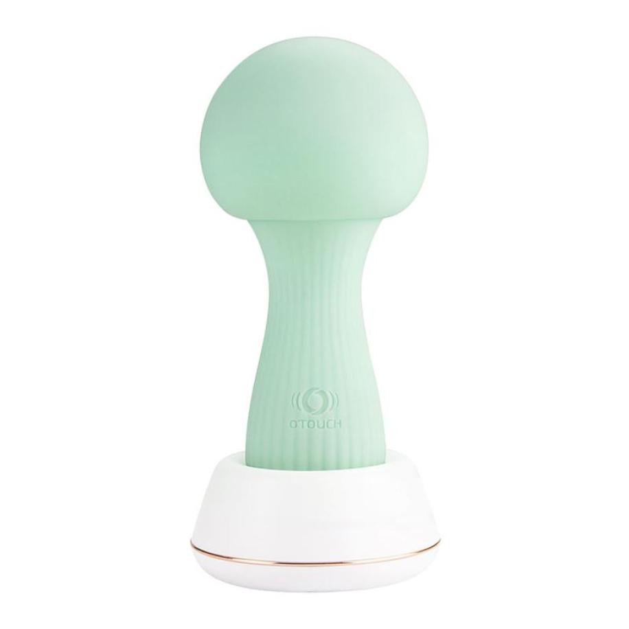 OTOUCH - Mushroom Siliconen Wand Vibrator - Teal Groen