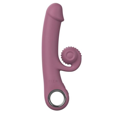 EasyToys Online Only - Double Lust - Flexibele Snail Vibrator - Paars