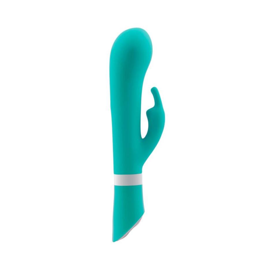 B Swish - bwild Deluxe Bunny Rabbit Vibrator Jade Blauw