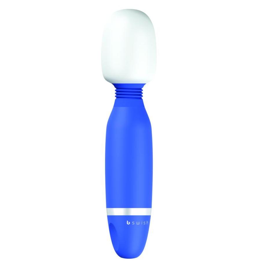 B Swish - bthrilled Classic Wand Vibrator Denim Blauw