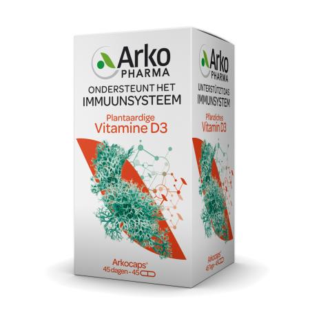 Arkocaps Plantaardige Vitamine D3 2000ie Capsules