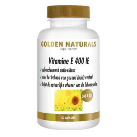 Golden Naturals Vit E 400ie Capsules