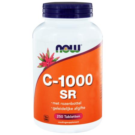 NOW C-1000 SR Rozenbottel Tabletten