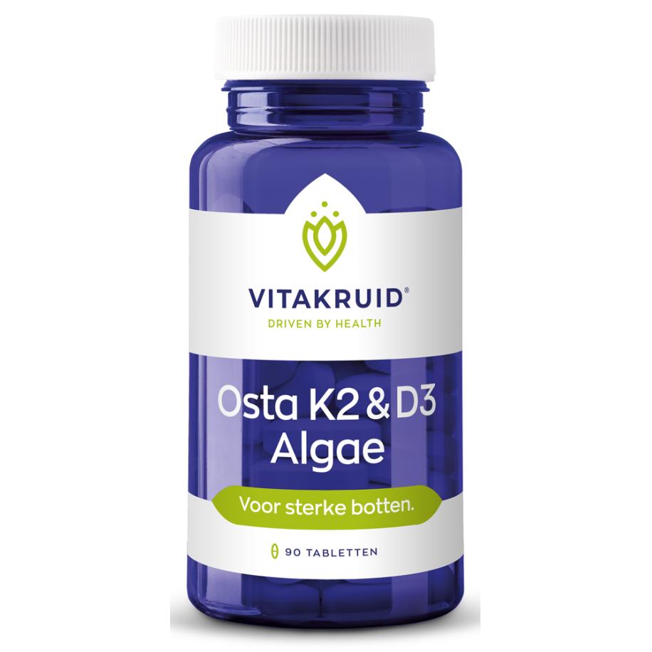 Vitakruid Osta K2 & D3 Algae Tabletten