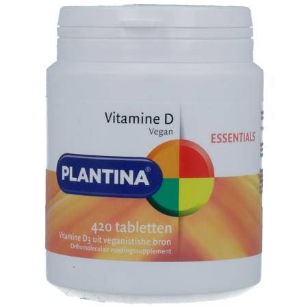 Plantina Essentials Vitamine D Tabletten