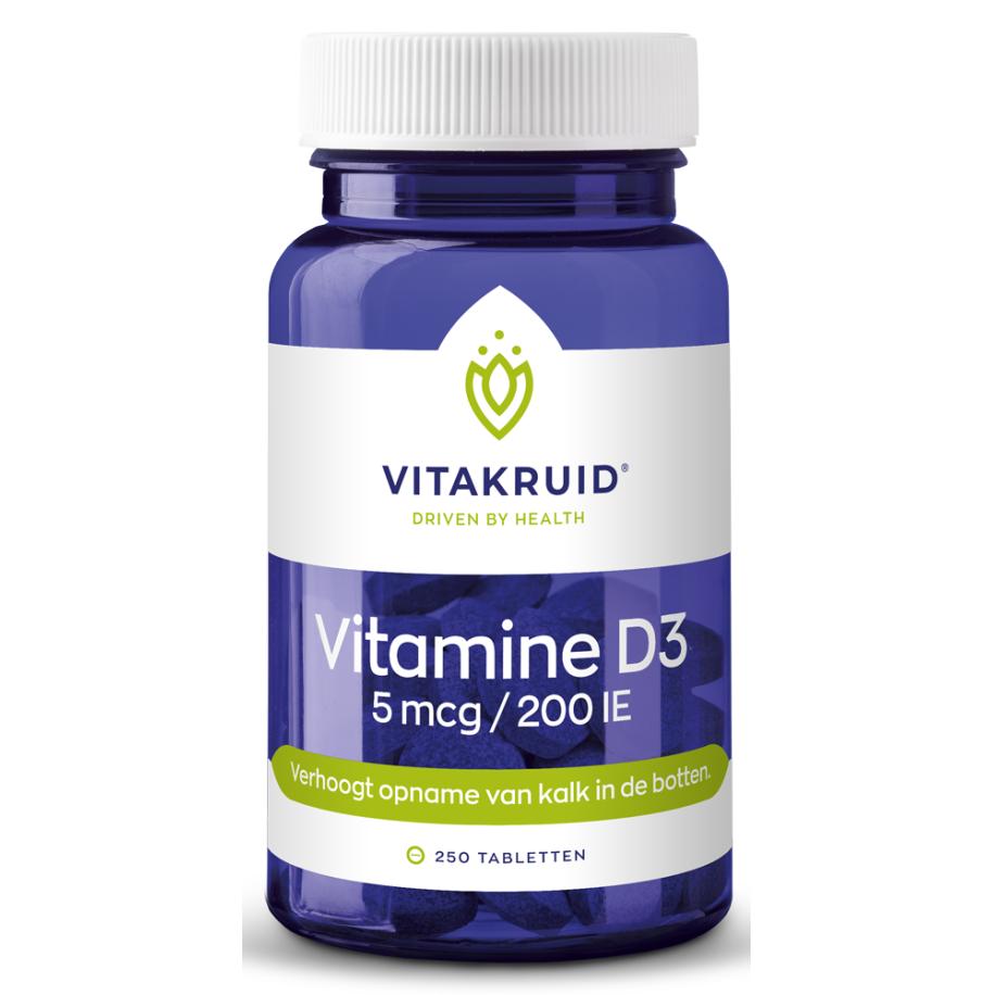 Vitakruid Vitamine D3 5 mcg / 200 IE