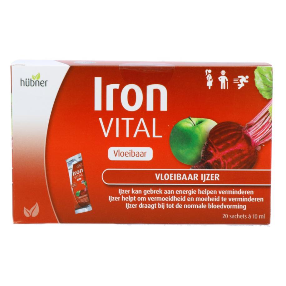 Hubner Iron Vital F Vloeibaar Ijzer Sachet