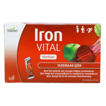 Hubner Iron Vital F Vloeibaar Ijzer Sachet