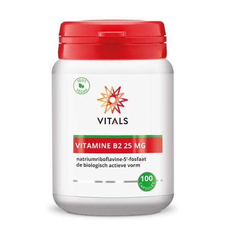 Vitals Vitamine B2 25mg Capsules