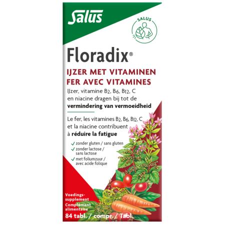 Salus Floradix IJzer Tabletten