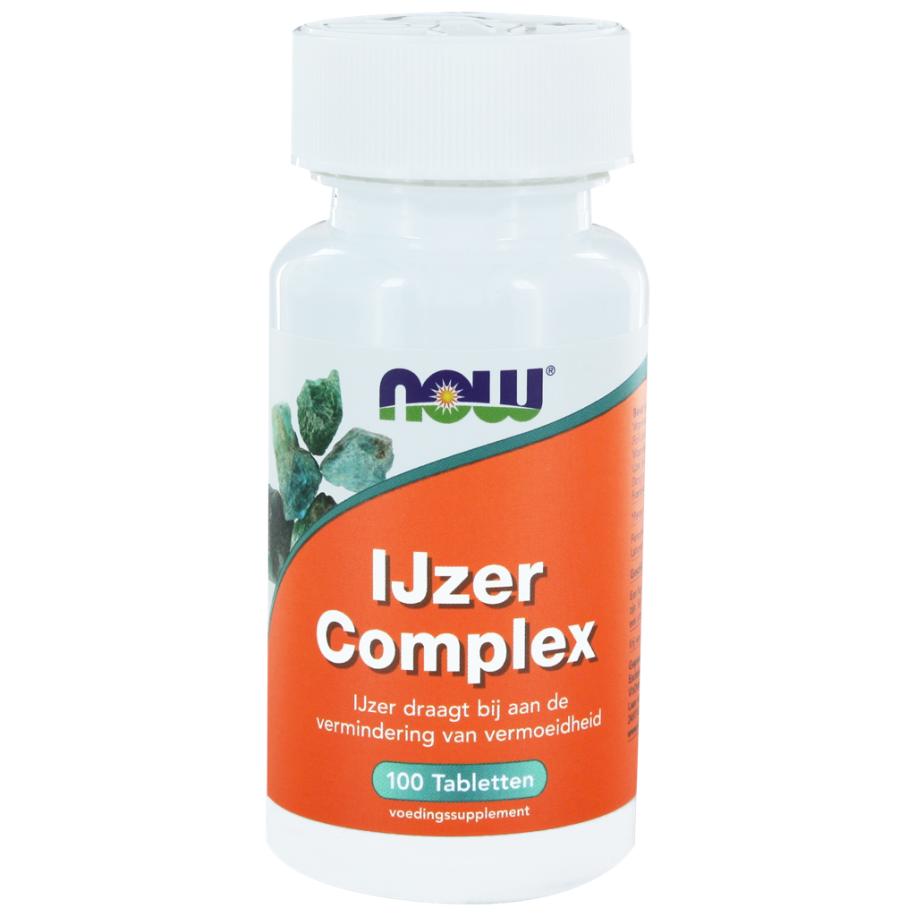 NOW IJzer Complex Tabletten