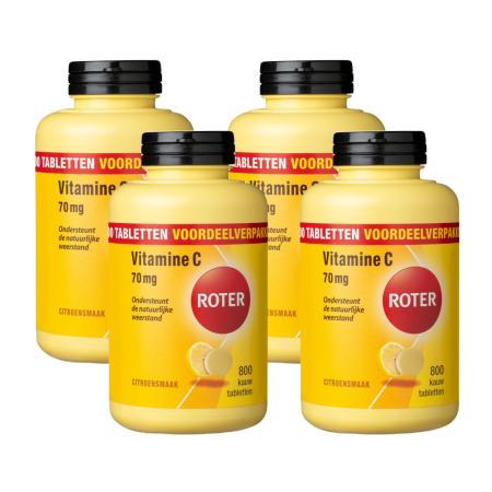 Roter Vitamine C 70mg Kauwtabletten Voordeelverpakking