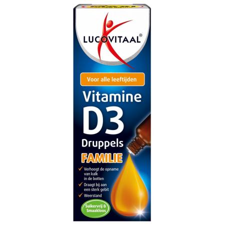 Lucovitaal Vitamine D3 Familie Druppels