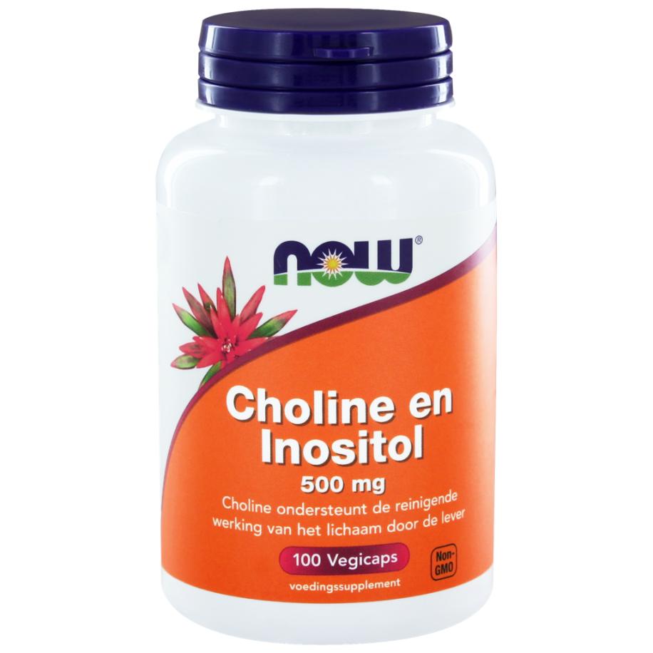 NOW Choline en Inositol Vegicaps