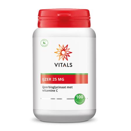 Vitals IJzer 25mg Capsules