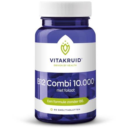 Vitakruid B12 Combi 10.000® met Actief Folaat Vitamine