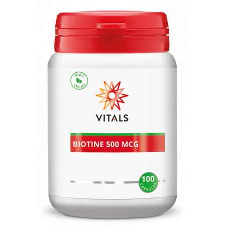 Vitals Biotine 500mcg Capsules
