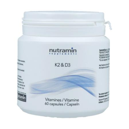 Nutramin Vitamine K2 & D3 Capsules