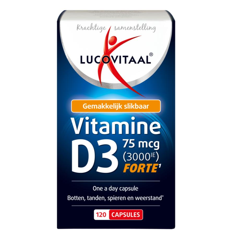 Lucovitaal Vitamine D3 75mcg Forte Capsules
