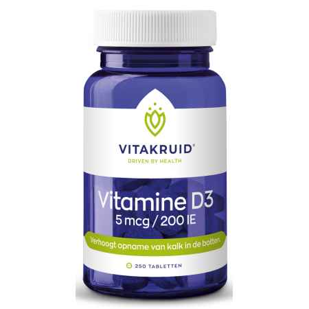 Vitakruid Vitamine D3 5 mcg / 200 IE