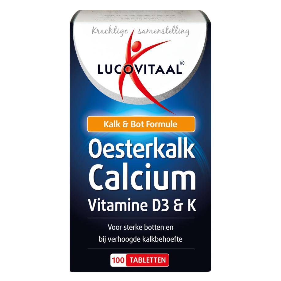 Lucovitaal Oesterkalk Calcium Tabletten