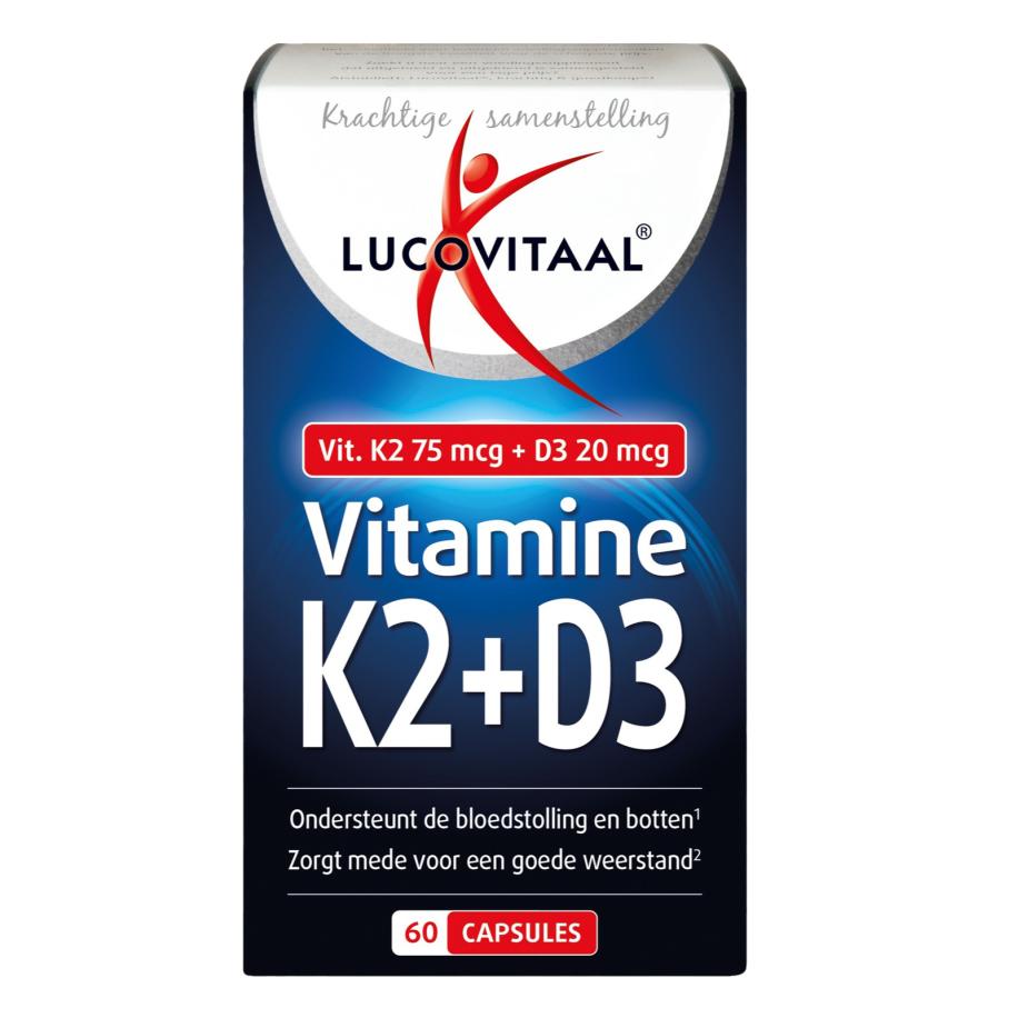 Lucovitaal Vitamine K2 + D3 Capsules