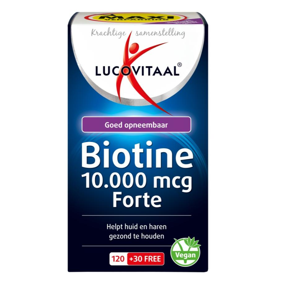Lucovitaal Biotine 10.000mcg Zuigtabletten