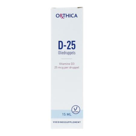 Orthica D-25 Oliedruppels