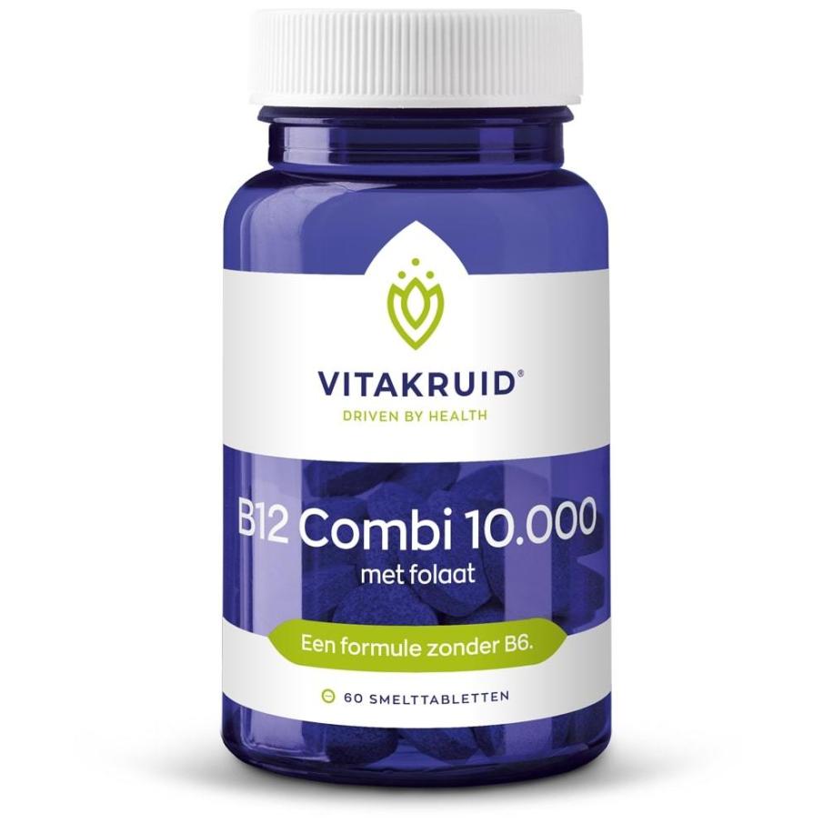 Vitakruid B12 Combi 10.000® met Actief Folaat Vitamine