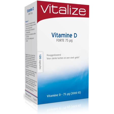 Vitalize Vitamine D Forte 75mcg Capsules 120st