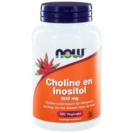 NOW Choline en Inositol Vegicaps