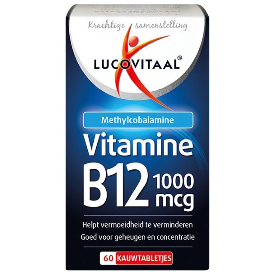 Lucovitaal Vitamine B12 1000mcg Kauwtabletten