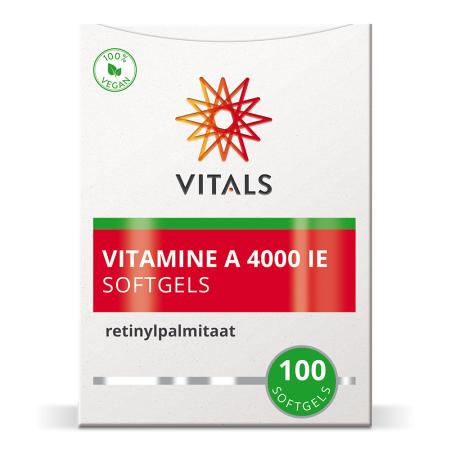 Vitals Vitamine A 4000ie Softgels