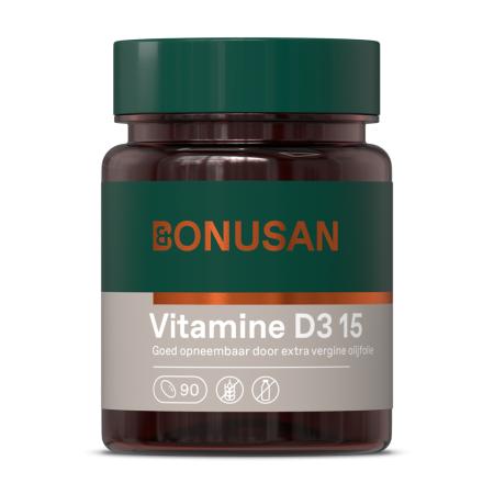 Bonusan Vitamine D3 15 Softgels