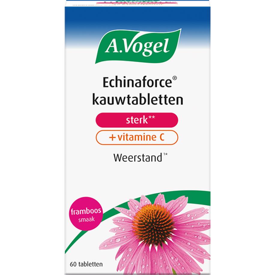 A.Vogel Echinaforce Sterk Met Vitamine C - 60 kauwtabletten
