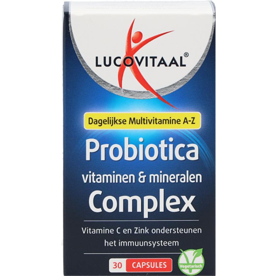 Lucovitaal Probiotica Vitaminen & Mineralen Complex - 30 capsules