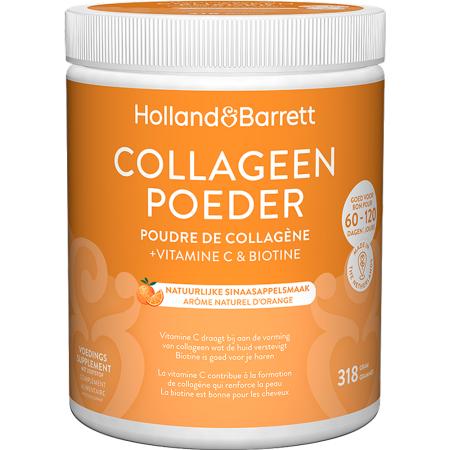 Holland & Barrett Collageen Poeder + Vitamine C & Biotine - 318g