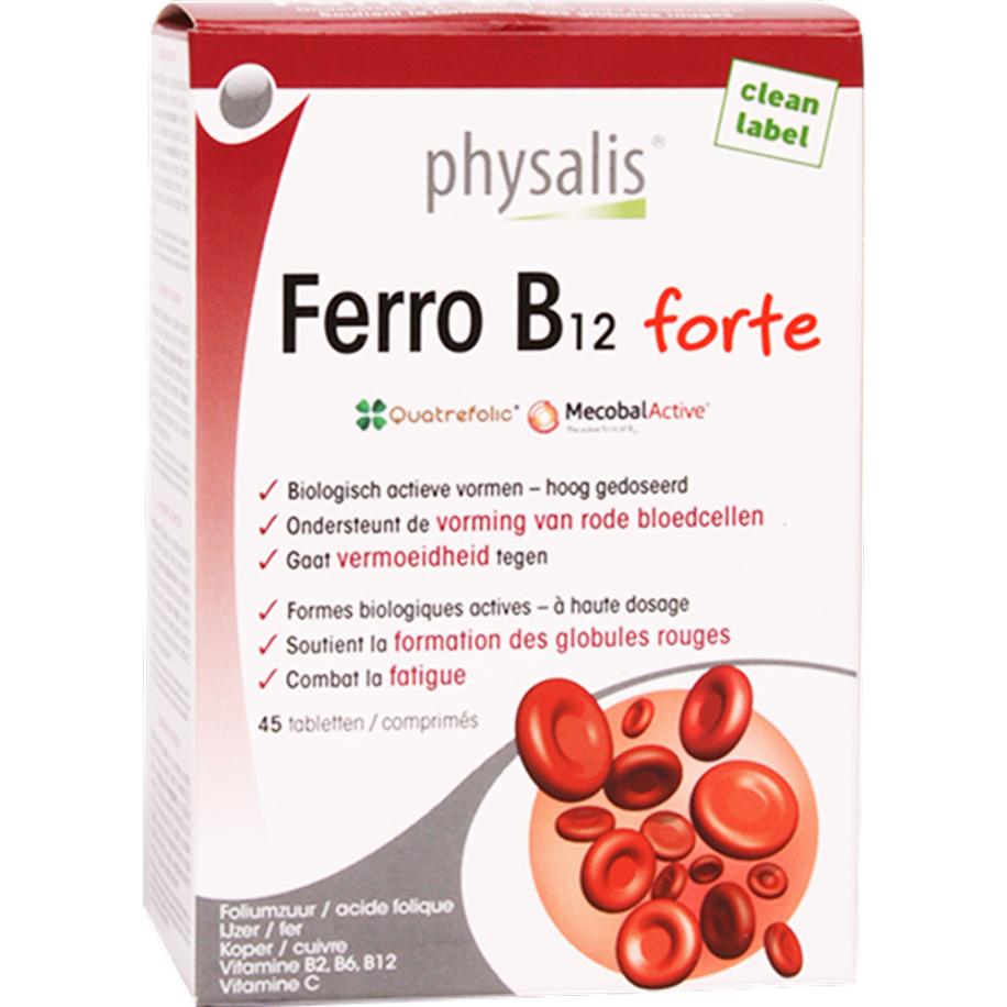 Physalis Ferro B12 Forte (45 Tabletten)